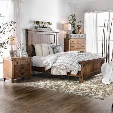 Furniture Of America Sierren Farmhouse Style 3 Piece Bedroom Set Country Bedroom Furniture King Bedroom Sets Furniture