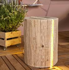Diy Fabriquer Un Rondin De Bois Lumineux Leroy Merlin Rondin De Bois Rondin Bois