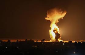 Israel executed airstrikes against gaza in retaliation after incendiary balloons caused fires in the jewish state. Israel Strikes Gaza Strip In Retaliation For Incendiary Balloons Middle East Eye