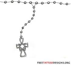 Gothic Tattoos Rosary Bead Tattoo Rosary Tattoo Rosary Foot Tattoos