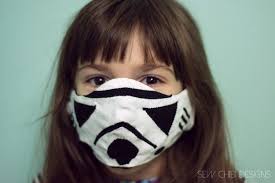 Star Wars Face Mask Pattern The Sewing Rabbit Star Wars Sewing Star Wars Masks Mask