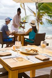 Caribbean Beach Side Lunch At Breezes Restaurant And Lounge At The Reef By Cuisinart Anguilla Caribbean Beaches Luxury Boutique Hotel Boutique Hotel