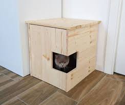 Esquina Cama Caja Cubierta Casa Del Animal Domestico Gato Litter Box Covers Cat Litter Box Furniture Diy Litter Box