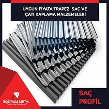 Uygun Fiyata Trapez Sac Ve Cati Kaplama Malzemeleri Bodrum Metal De Bodrummetal Metalbodrum Bodrumcelik Celikbodrum Bodrumcelikkonstu Cati Metal Catilar
