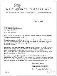 Read The Rejection Letters Disney Used To Send Any Woman Who Wanted To Be An Animator Vox