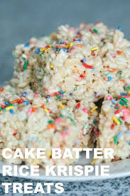 Birthday Cake Rice Krispie Treats Near Me Cake Batter Rice Krispie Treats Recipe Rice Krispie Treats Cake Rice Krispie Treats Cereal Treats