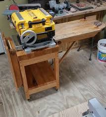 Hard Maple Planer Roll Cart With Images Rolling Cart Shop Storage Woodworking