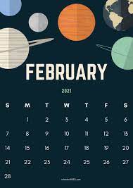 Cute February 2021 Calendar Design Template Layout Theme Download Free Printable Calendar Templates Printable Calendar Design Calendar Wallpaper