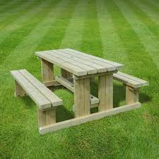 Tinwell Junior Picnic Bench Etsy In 2020 Picnic Bench Wooden Garden Furniture Cheap Garden Furniture