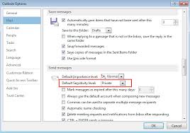 Click the change permissions button to open the window shown directly below. Make Outlook Appointments Private By Default Outlook Tips
