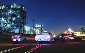 ❤ get the best skyline gtr r34 wallpaper on wallpaperset. Download Wallpapers Acura Integra Nissan Skyline R32 Nissan Gt R Tuning Japanese Cars Night Nissan Acura For Desktop Free Pictures For Desktop Free