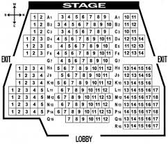 Seating Chart Sherman Community Players