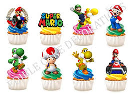 Has to be the best video game ever invented! Mario Cake Toppers The Best Amazon Price In Savemoney Es