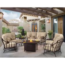 Built for durability, portability, and easy maintenance, you'll appreciate the lightweight construction that allows for easy transportation and. Cortez 6 Piece Seating Set With Fire Costco