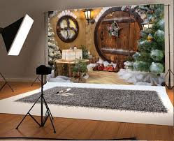 See more ideas about christmas diy, christmas crafts, christmas. Hellodecor Polyester Fabric 7x5ft Photography Backdrop Doors Hobbit Gnome House With Christmas Decorations And Shoes Scene Photo Background Children Baby Adults Portraits Backdrop Walmart Com Walmart Com