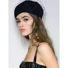 Dior Beret With Veil Christian Dior Hat Dior Hat Hot Hats