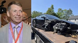 Former WWE boss Vince McMahon is cited for reckless driving in crash