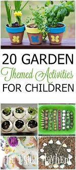 Summer Crafts For Kids Involving Garden Themed Activities From Painting Rocks To Flower Pots Ther Gardening For Kids Garden Crafts For Kids Garden Activities