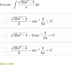Trigonometric Substitution Practice Khan Academy