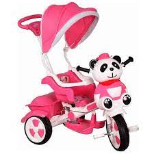 baby hope little panda bisiklet pembe en ucuz panda oyuncak araba bisiklet