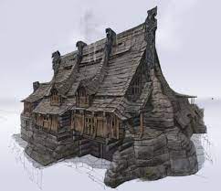 Novosti Environment Concept Art Building Concept Viking House