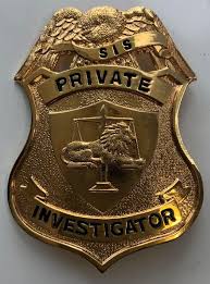 In most states, private investigators cannot carry a badge, wear a uniform, or use any logo or phrasing that could imply that the investigator is a police officer or federal official. Private Investigator Badge Gold Shield Pi Estatesales Org
