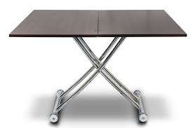 With the adjustable height dining table, you never have to decide how tall a table needs to be when you buy it. Rio Coffee To Dining Expandable Table