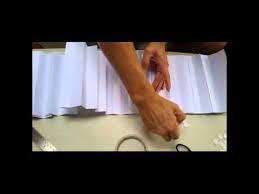 Take three sheets of paper measuring 8 ½ by 14 inches and fix them with adhesive tape. Diy Chef Hat Youtube