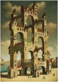 The Art Of The Impossible Mc Escher And Me Artist Vitaly Glovatsky Impossible Building Influence M C Escher Escher Art Illusion Art Illusion Pictures