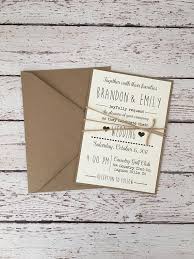 Simple Rustic Wedding Invitation Rustic Modern Invitation Simple Wedding Invitations Rustic Country Wedding Invitations Country Invitations