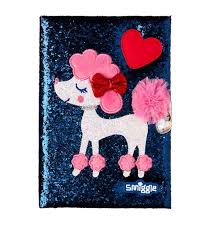 Smiggle Poodle A5 Lockable Notebook Available To Buy At Harrods Shop Girl 3 16 Years On Girl School Supplies Cute Pencil Pouches Mechanical Pencils Papermate