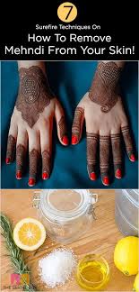Just massage your hands vigorously. 7 Surefire Techniques On How To Remove Mehndi Henna Tattoo How To Remove Henna Tattoo Removal Cost