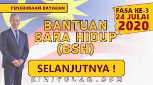 (terkını)tarıkh pengagıhan bantuan sara hıdup(bsh)2019pelbagai vıdeo. Pembayaran Fasa 3 Bsh Jumaat Ini Bantuan Sara Hidup Bsh 2020 Playbill