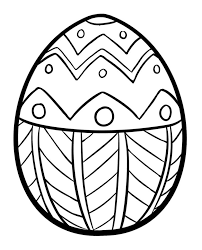 Simple Easter Egg Coloring Page Coloring Eggs Easter Egg Coloring Pages Coloring Easter Eggs