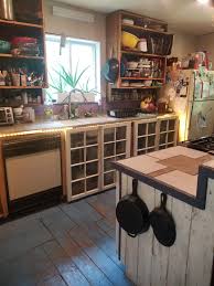 By replacing your kitchen countertop with either granite or quartz, you eliminate the problem of having to constantly deal with chips, dings, stains, and degrading beauty as experienced with other types of countertop materials. Upcycled Kitchen Cupboards And Counters Built From Our Own Floorboards Doors From Old Windows And Counter Tops From Tile Scraps Upcycling
