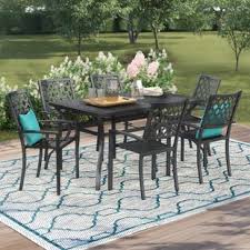 There is a reserved umbrella hole on the tabletop. Patio Sets With Umbrella Hole Wayfair