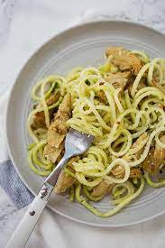 Lemon Parmesan Zucchini Noodles With Roasted Artichokes Are A Healthy Dream Zoodle Recipes Artichoke Recipes Roasted Artichoke Recipe