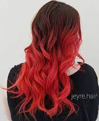 Hair Color Trends For 2021 Red Ombre Hairstyles Pretty Designs Hair Styles Ombre Hair Color Hair Color Trends