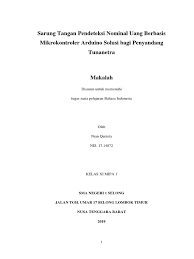 Jadi, ketika aplikasi diarahkan pada uang, ia akan menyebutkan nilai. Sarung Tangan Pendeteksi Uang Kertas
