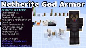 › how to find netherite. Netherite God Armor Minecraft Java 1 16 Youtube