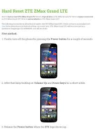 5 megapixel led flash hdr . Hard Reset Zte Zmax Grand Lte Manualzz