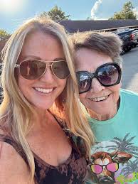 Mom and I made some new friends at The Office Pub & Deli today. We of  course, had a blast. This gal is a hoot! I love seeing where I received the