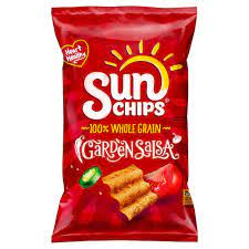 Sunchips Garden Salsa Flavored Wholegrain Snacks 7oz Snacks Multigrain Chips Garden Salsa