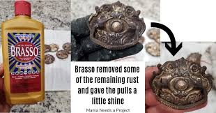 Citrisurf® brass/bronze cleaner is a citric acid based formula that safely and effectively cleans and removes tarnish from brass and bronze as well as copper. 3 Ways To Clean Rusty Antique Drawer Pulls Mama Needs A Project