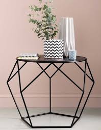 Decouvrez Notre Shopping Maisons Du Monde A Moins De 50 Elle Decoration Table Basse Ronde Table Basse Table Basse Metal