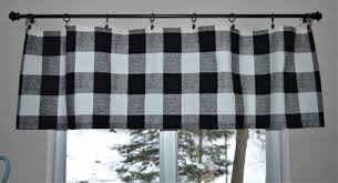 Black And White Buffalo Check Valance Black And White Buffalo Plaid Curtain Valance Premier Prints Black And White Check 15lx40w Or 52w Gingham Check Curtains Black Plaid Buffalo Plaid Curtains Plaid Curtains Check Curtains