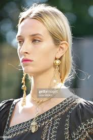 A model walks the runway during the Ulla Johnson Ready to Wear... News  Photo