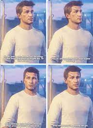 Robert m drake nathan drake r m drake small quotes self love quotes quotes to live by r h sin quotes selfie captions selfies. When Did Nate Get So Wise Uncharted Game Uncharted Quotes Uncharted