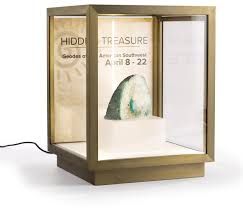Tabletop Display Vitrine Led Illuminated Shadow Box
