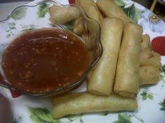 Resepi Popia Goreng Dan Sos Pencicah Recipes Food Asian Spices